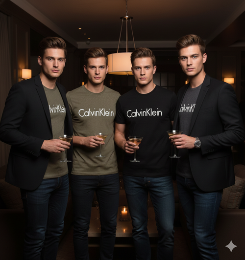 Playera Calvn Klen Logo Clásico - Estilo y Comodidad Esencial