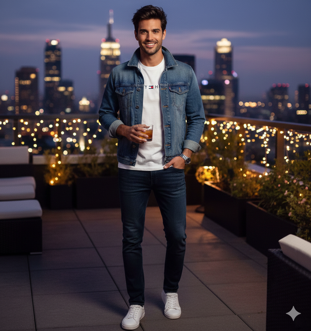 Playera Tomy Hilfger Logotipo Clásico - Elegancia Casual y Confort Atemporal